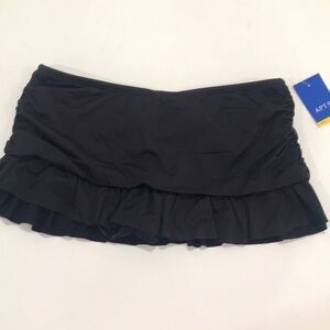 Apartment nine swim wear skirt with panty black NWT